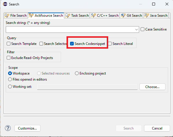 7030 2 searchCodesnippetBug1